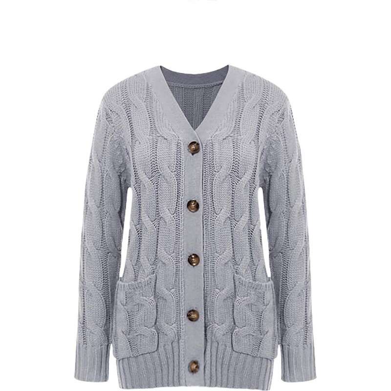 Imily Bela Kardigán sivá 66536771