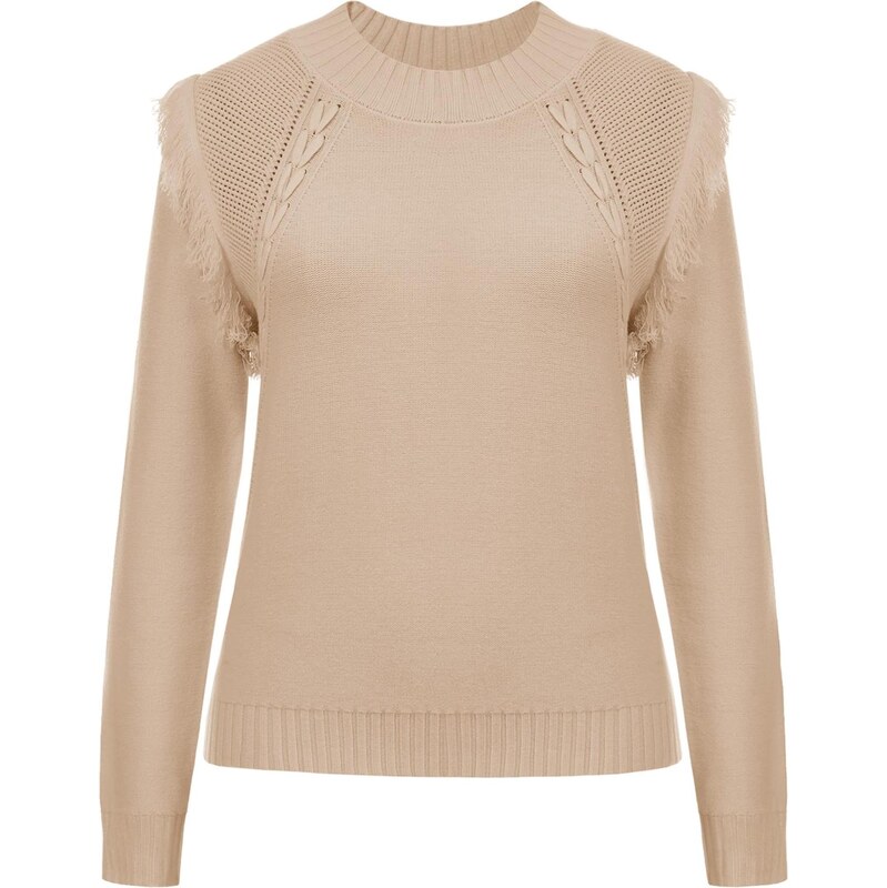 Imily Bela Sveter krémová 66536759