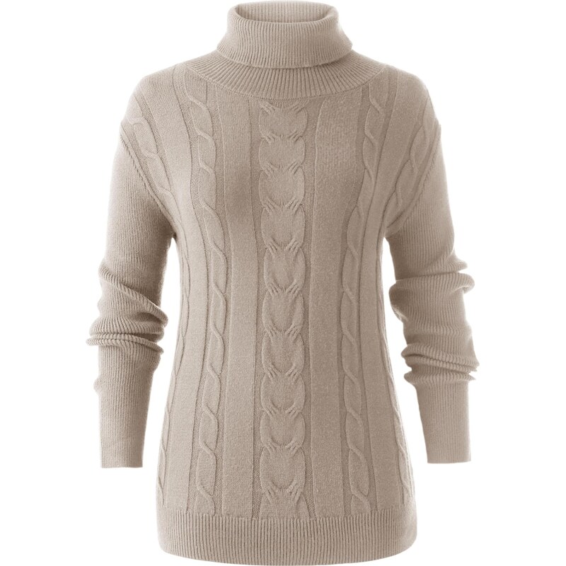 Imily Bela Sveter tmavobéžová 66536755