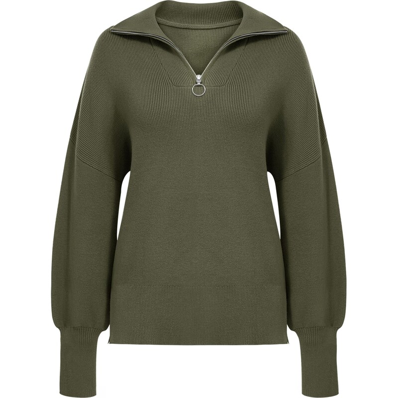 Imily Bela Sveter zelená 66536783