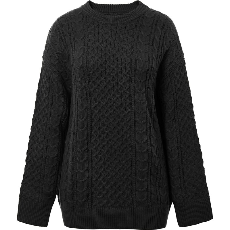 Imily Bela Oversize sveter čierna 66536831