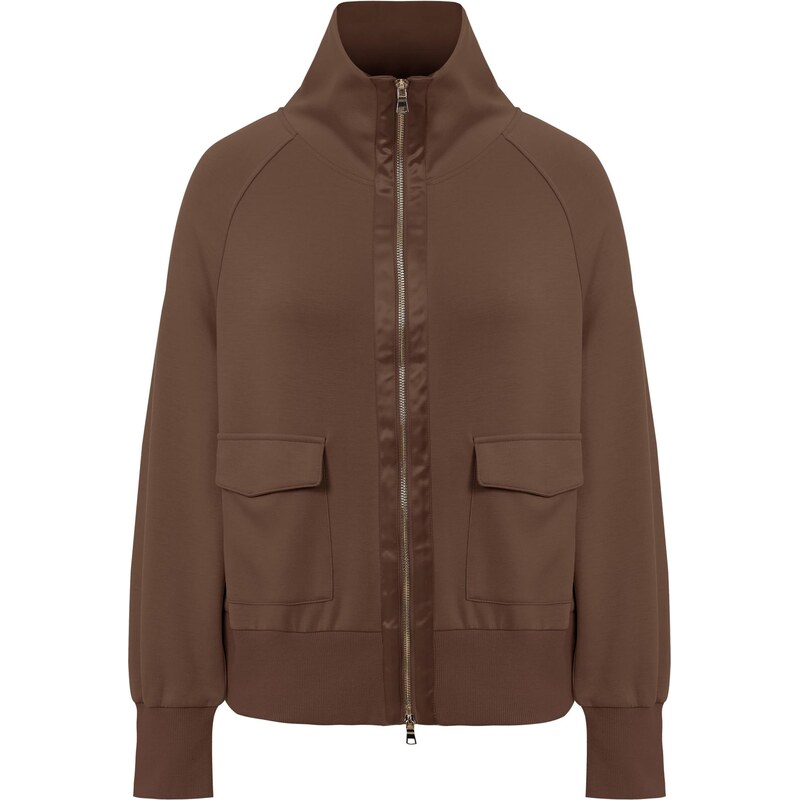 Imily Bela Tepláková bunda hnedá 66536838