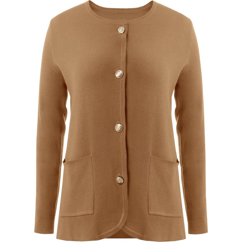 Imily Bela Kardigán farba ťavej srsti 66536861