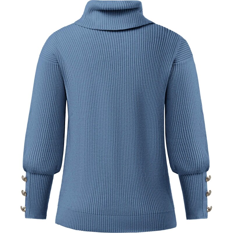 Imily Bela Sveter modrozelená 66536878