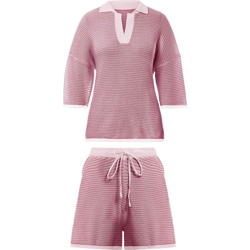 Imily Bela Nohavicový kostým ružová / tmavoružová 66536880