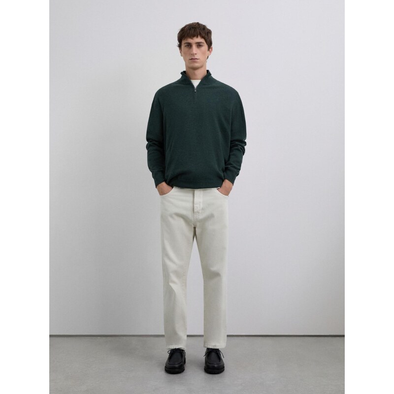 Scalpers Sveter Peak tmavozelená 66536889