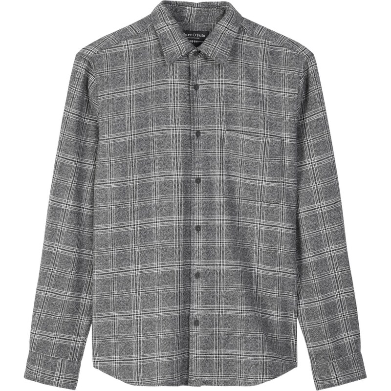 Marc OPolo Košeľa tmavosivá / biela 66536914
