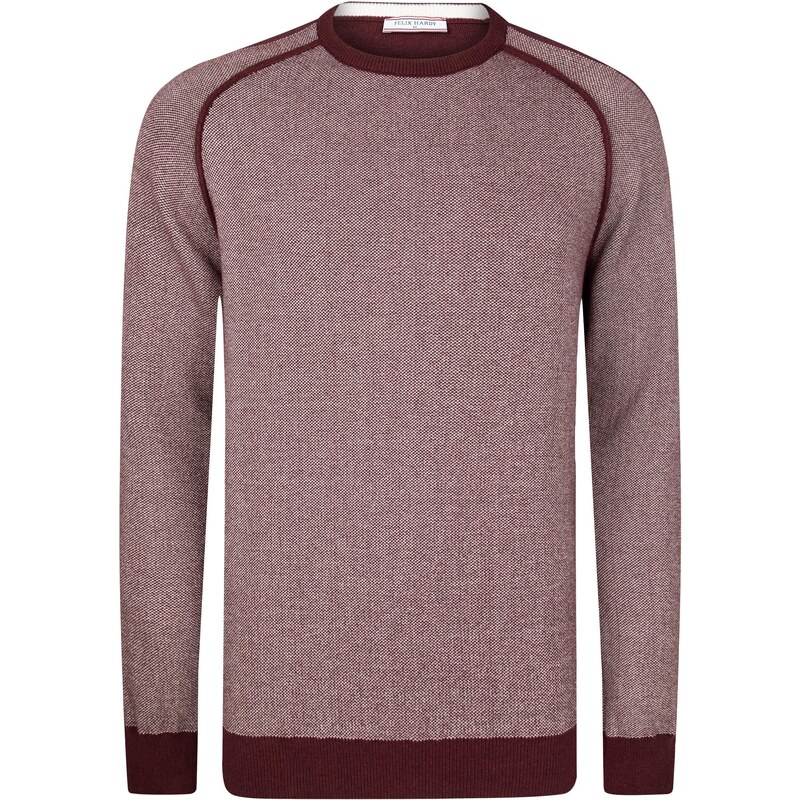 Felix Hardy Sveter bordová / biela 66536927