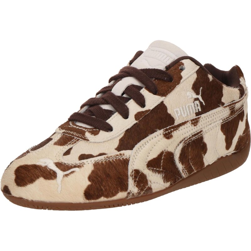 PUMA Nízke tenisky Speedcat čokoládová / šedobiela 66536948