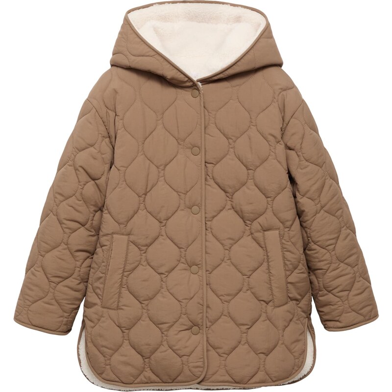 MANGO KIDS Zimná bunda Julieta brokátová 66537058