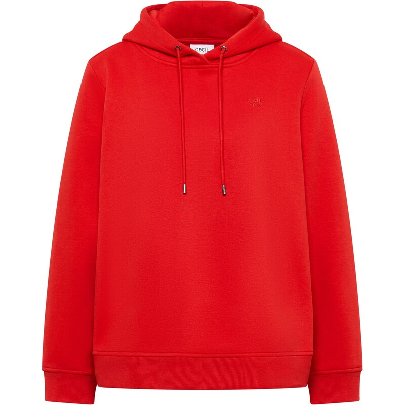CECIL Mikina neónovo oranžová 66537338