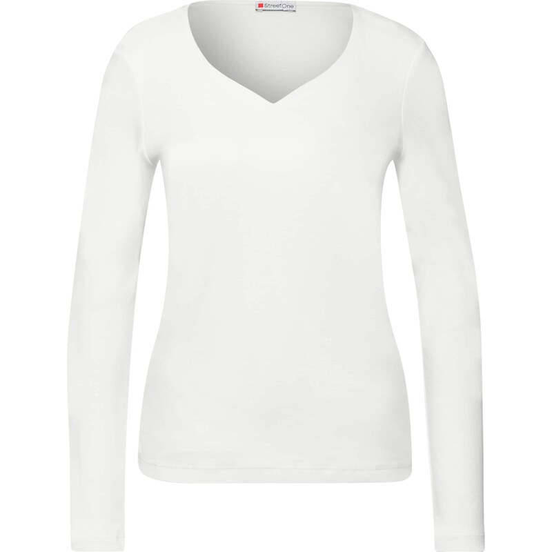 STREET ONE Tričko šedobiela 66537345