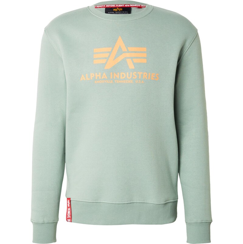 ALPHA INDUSTRIES Mikina mätová / oranžová 66537372