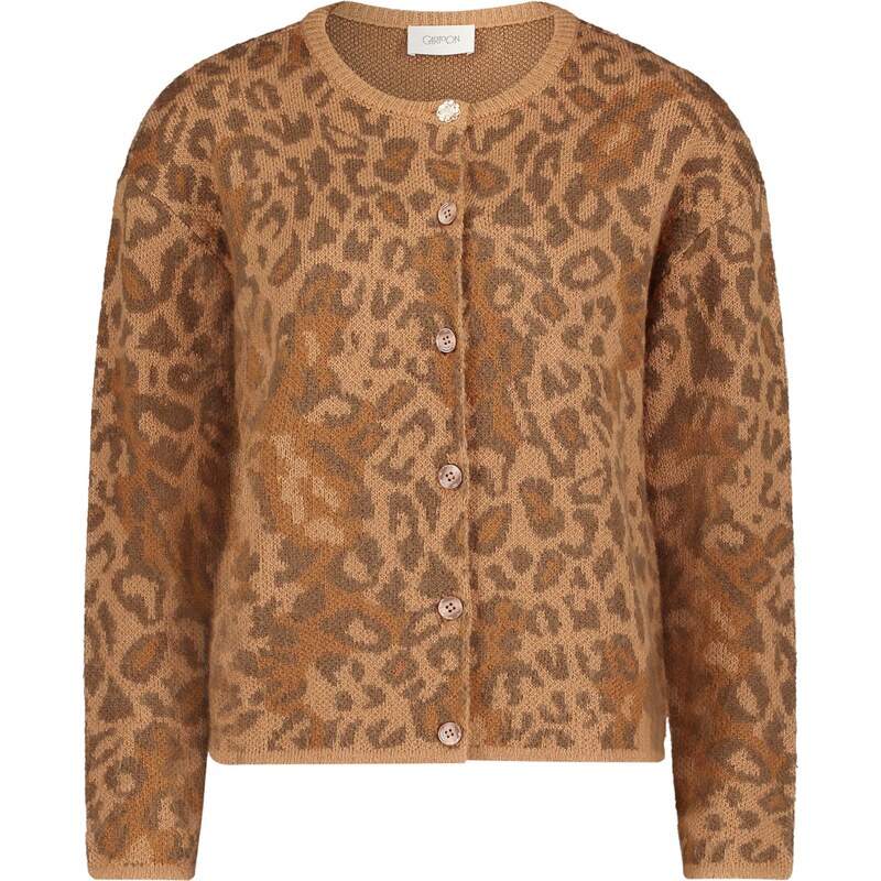 Cartoon Kardigán farba ťavej srsti / hnedá / brokátová 66537394