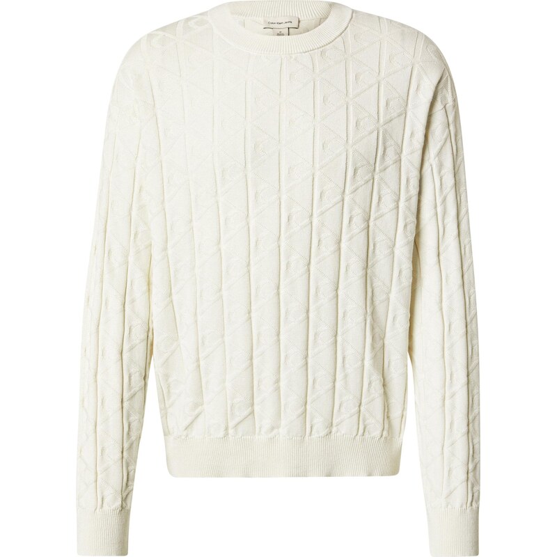 Calvin Klein Jeans Sveter biela 66537575