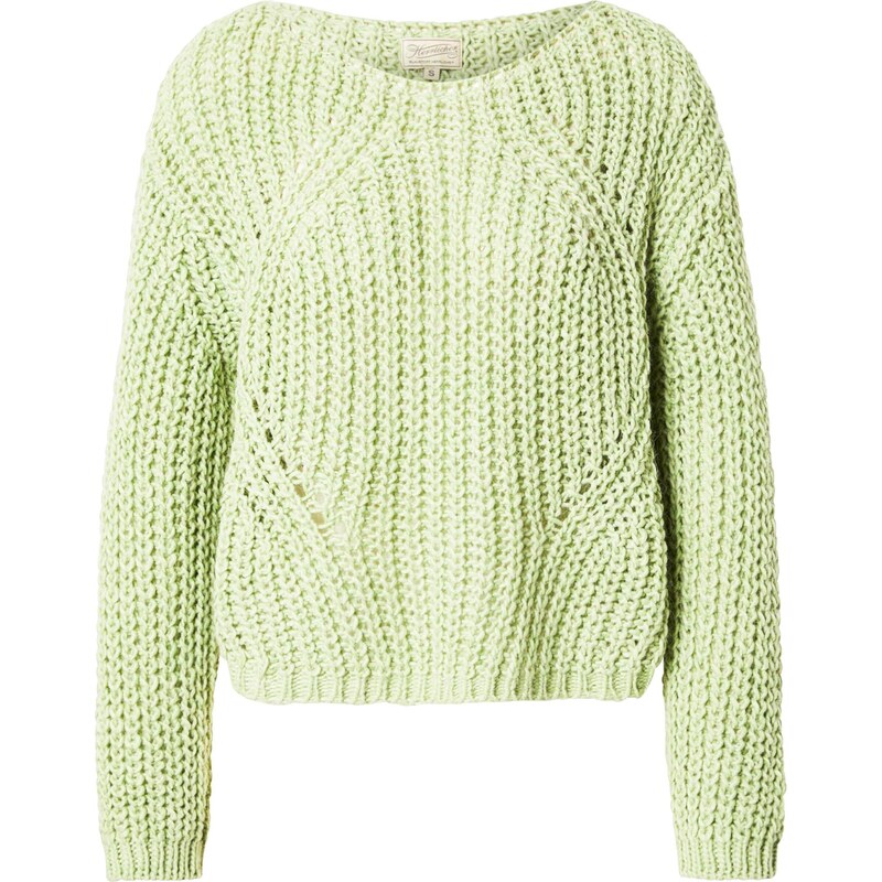 Herrlicher Sveter Coviny pastelovo zelená 66537576