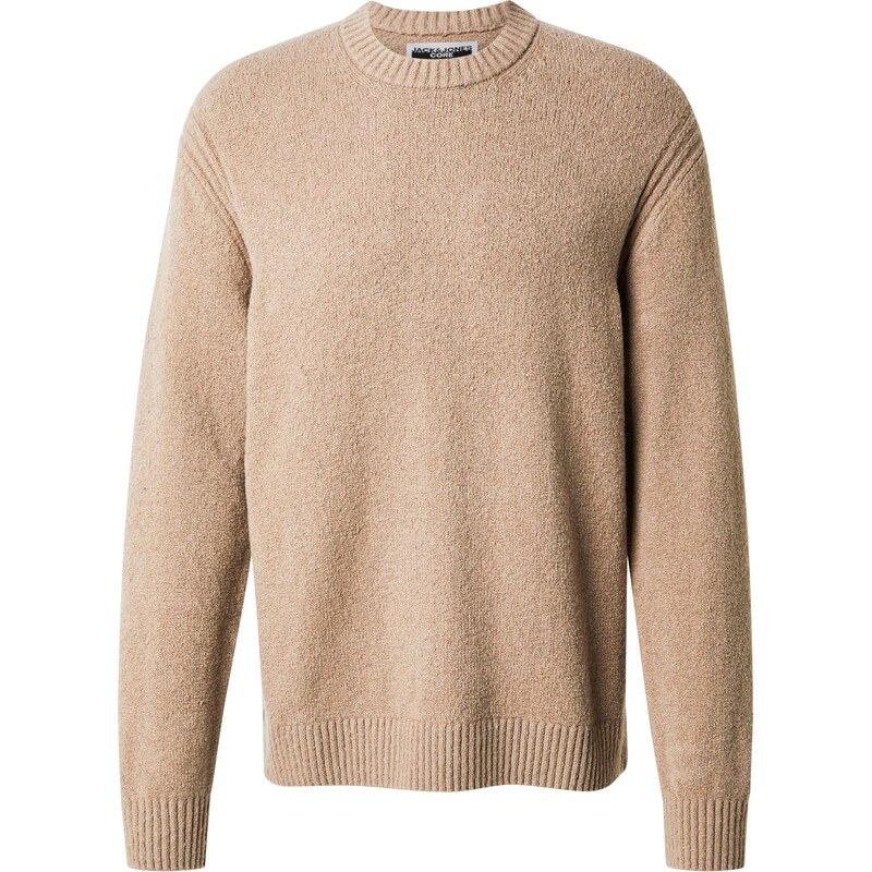 JACK & JONES Sveter JCOPOINT farba ťavej srsti 66537581