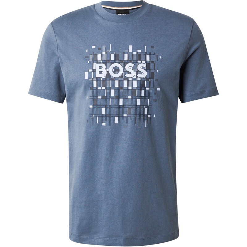 BOSS Tričko C-Thompson 250 námornícka modrá / opálová / svetlomodrá 66537587