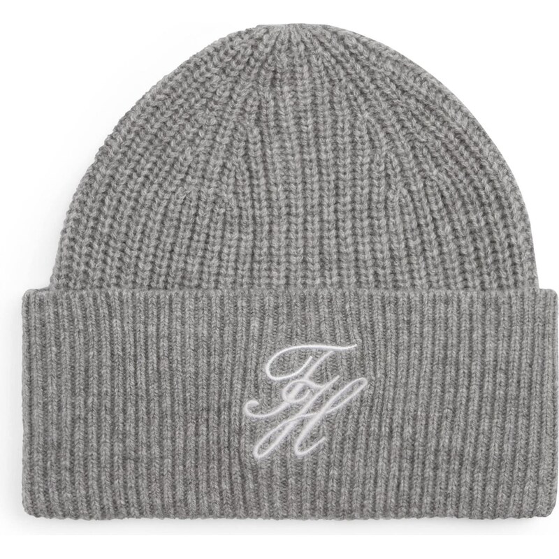 TOMMY HILFIGER Čiapky sivá melírovaná / biela 66537680