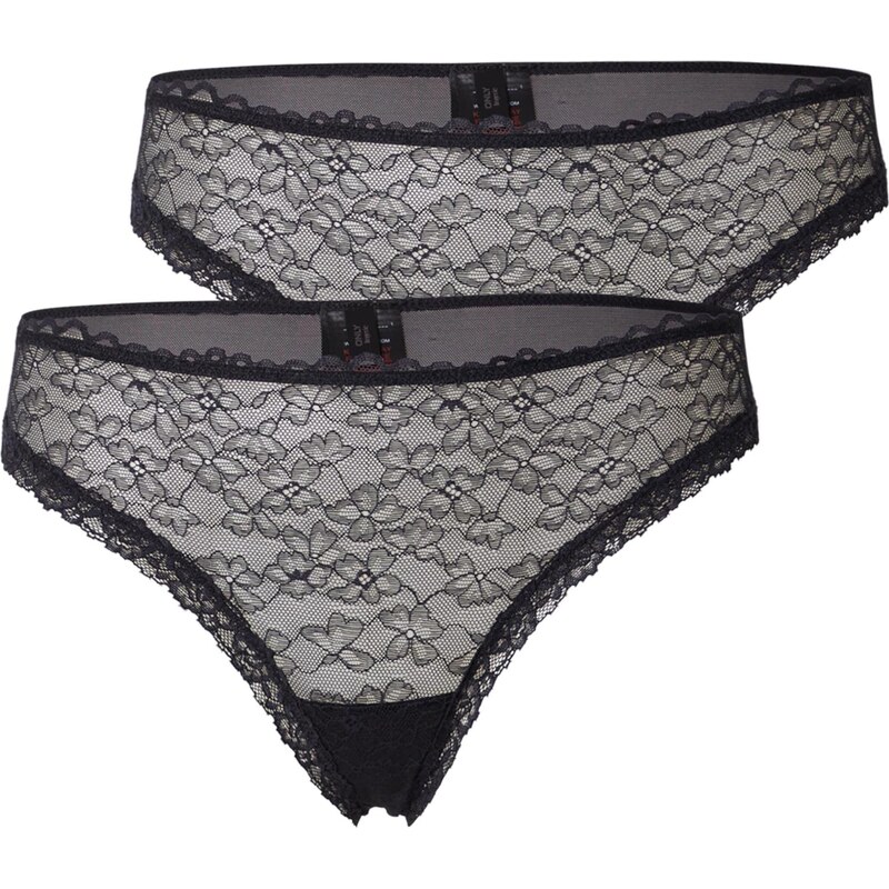 ONLY Nohavičky ONLDELICATE čierna 66537661