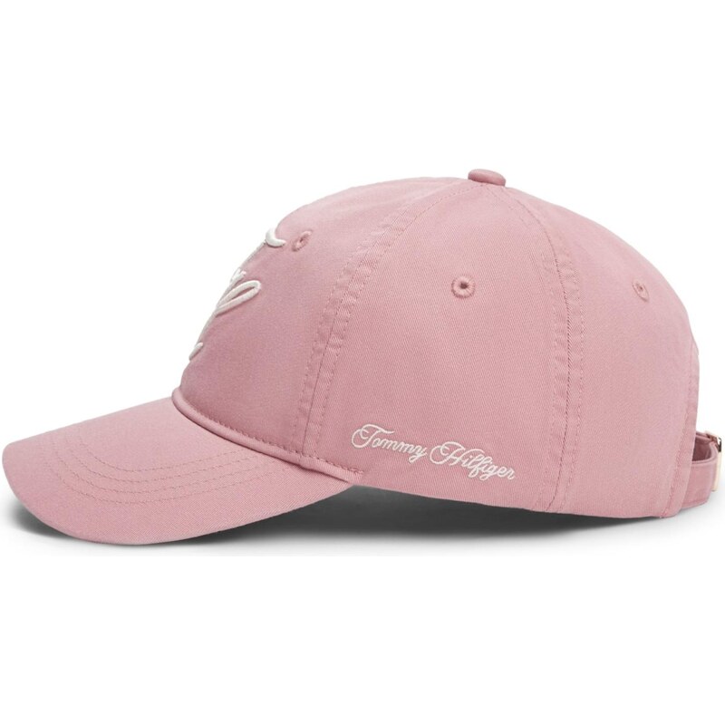 TOMMY HILFIGER Čiapka ružová / prírodná biela 66537682
