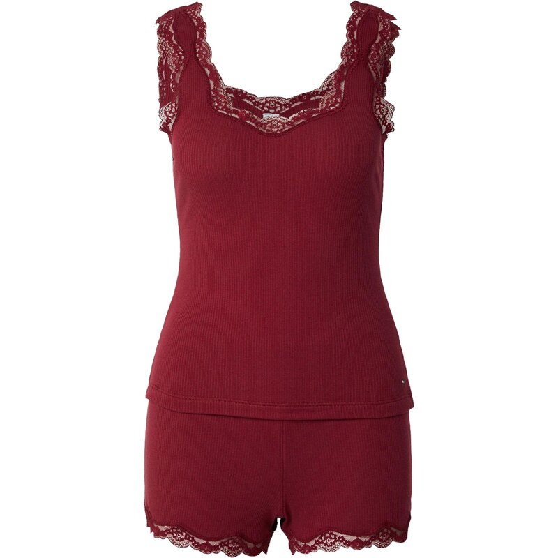 Tommy Hilfiger Underwear Kraťasy rubínová 66537777