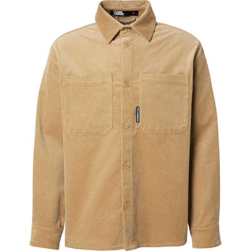 Karl Lagerfeld Košeľa piesková 66537797