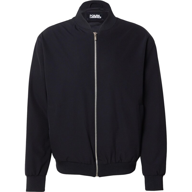 Karl Lagerfeld Prechodná bunda čierna 66537792