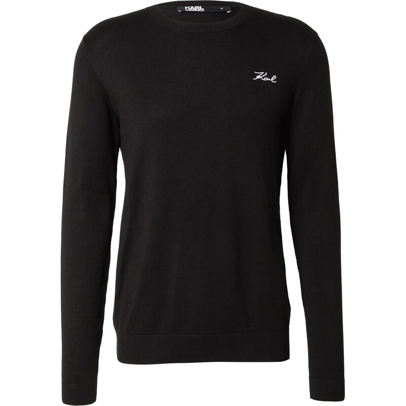 Karl Lagerfeld Sveter čierna / biela 66537775