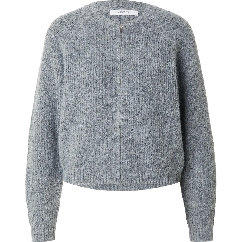 ABOUT YOU Kardigán Lacey tmavosivá 66537782