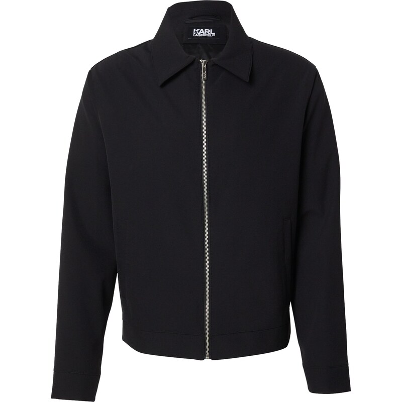 Karl Lagerfeld Prechodná bunda čierna 66537784