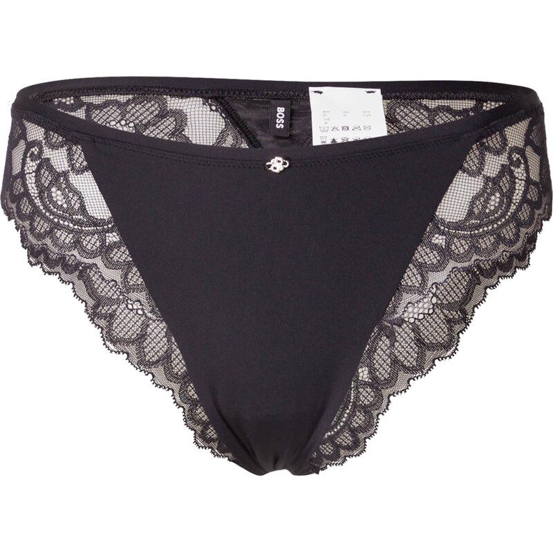 BOSS Nohavičky BLOSSOM čierna 66537857