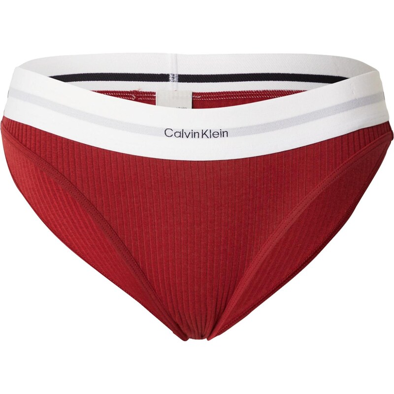 Calvin Klein Underwear Nohavičky červená / biela 66537835