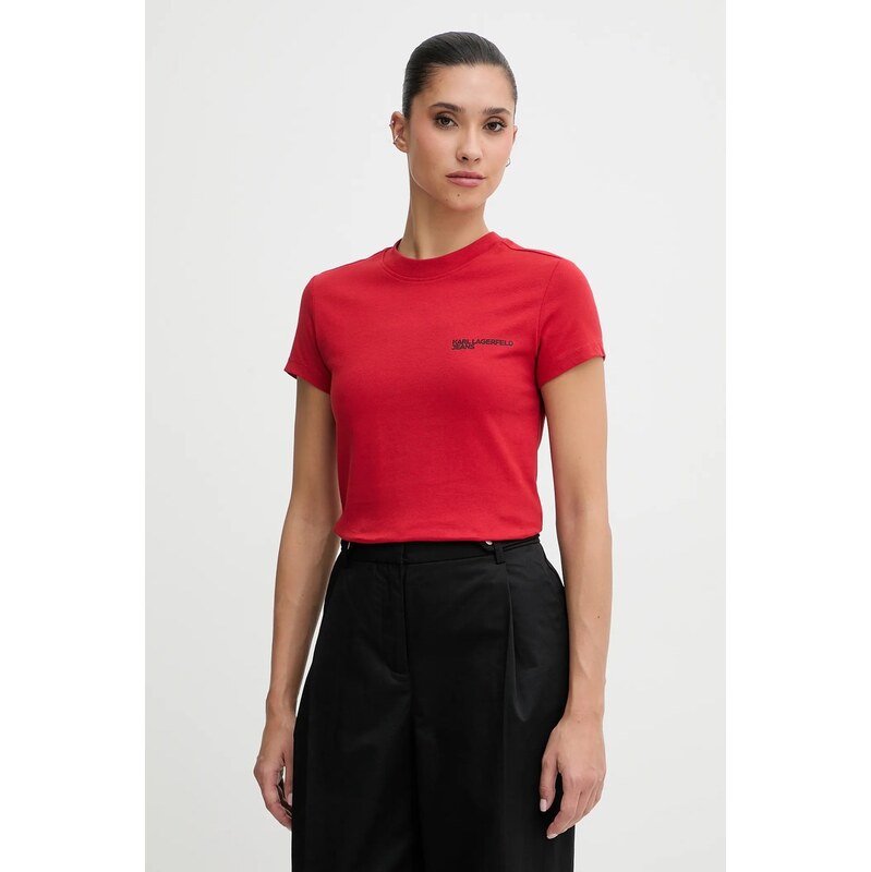 Bavlnené tričko Karl Lagerfeld Jeans 66570046