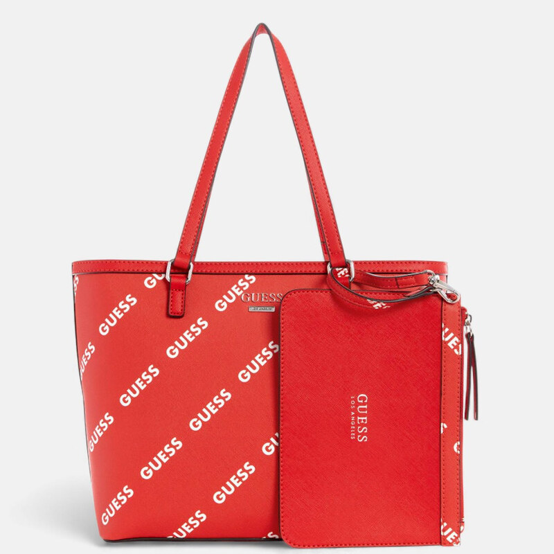 Červená kabelka Guess Kelani 56539 66552535