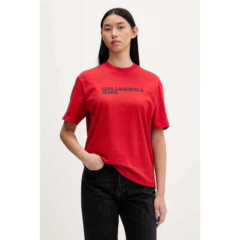 Bavlnené tričko Karl Lagerfeld Jeans 66570043