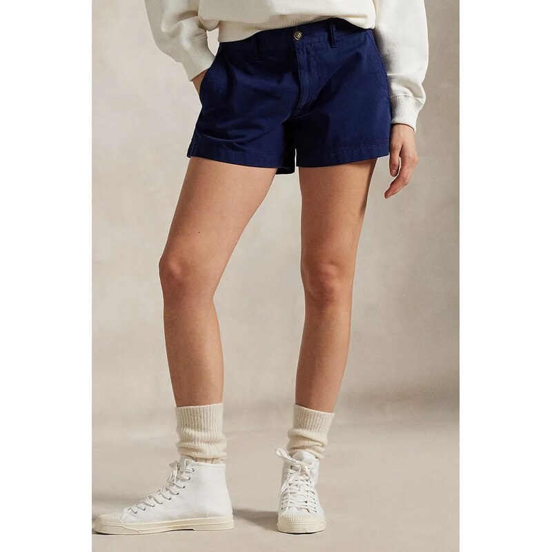 Polo Ralph Lauren šortky chino dámske bavlnené 63424341