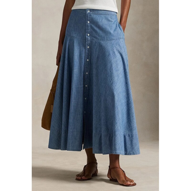 Bavlnená sukňa Polo Ralph Lauren 64112868