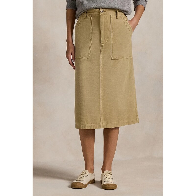 Bavlnená sukňa Polo Ralph Lauren RICKY MD SK 65064385