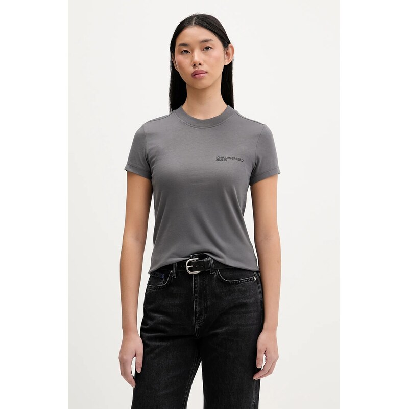 Bavlnené tričko Karl Lagerfeld Jeans 66570045