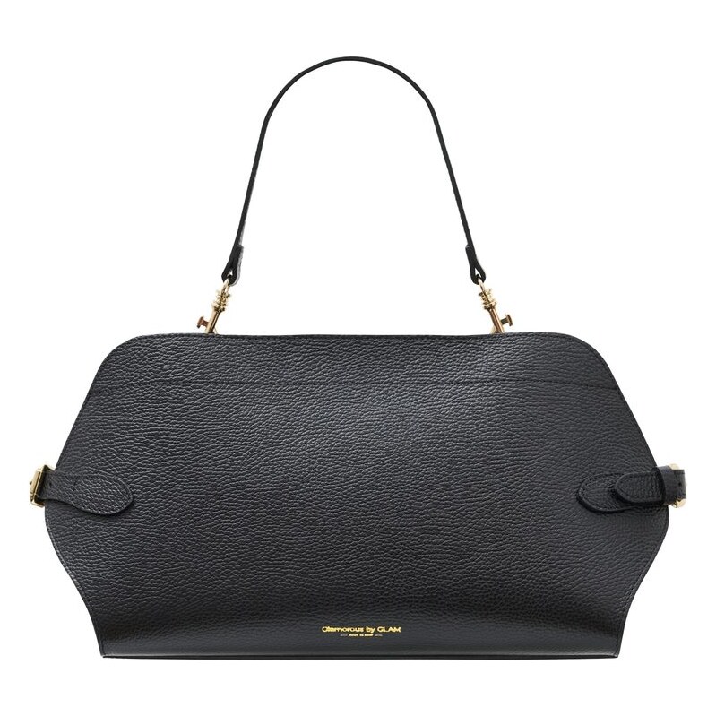 Glamorous by GLAM Dámská kožená kabelka černá 66555339