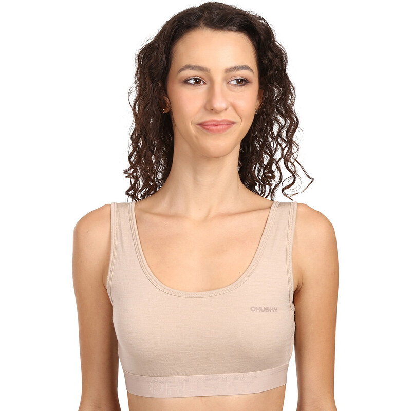 Dámske termo podprsenka HUSKY MEBRA merino béžová (HT0-0836) 66382757