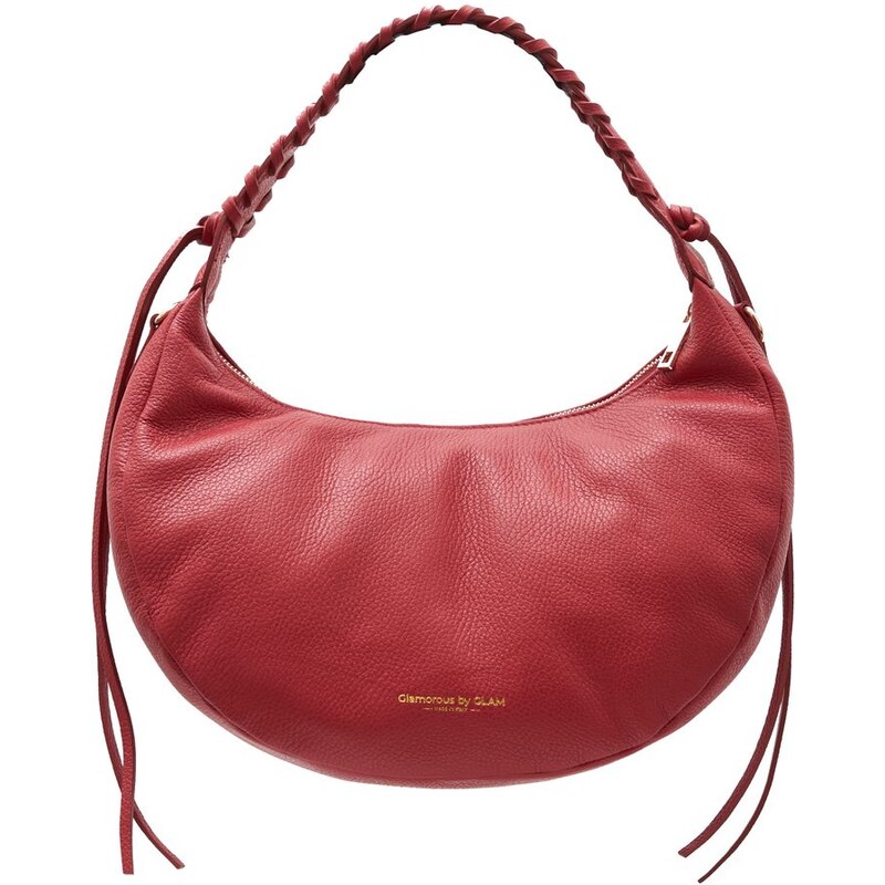 Glamorous by GLAM Kožená kabelka přes rameno červená 66561443