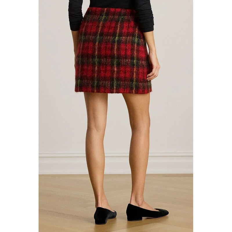 Sukňa s prímesou vlny Lauren Ralph Lauren 66216673