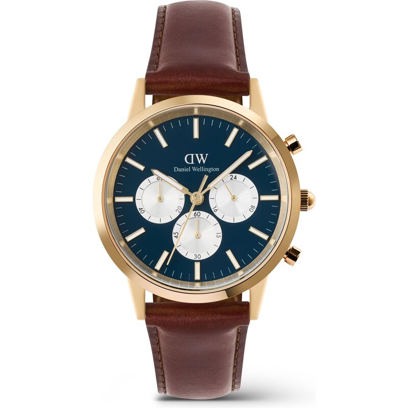 Pánske hodinky Daniel Wellington Iconic Chronograph St Mawes Panda 66616616