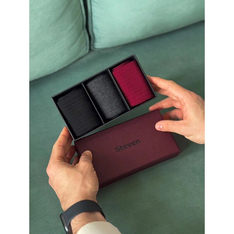 3PACK Pánske ponožky Steven, veľkosť 175/3, 41-46 66819409