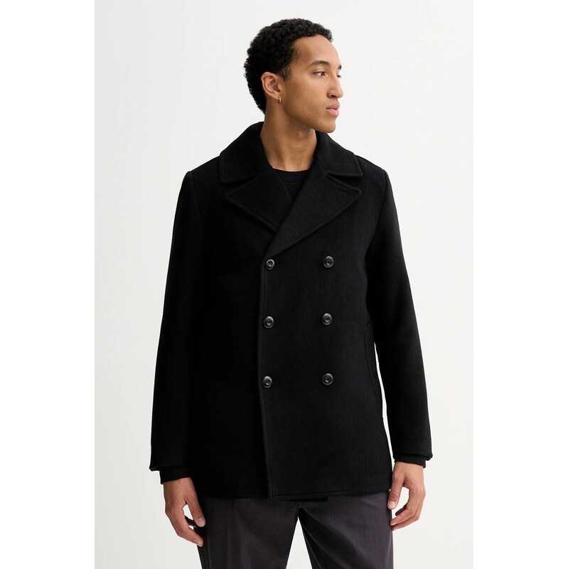 Kabát s prímesou vlny G-Star Wool Peacoat 66561590
