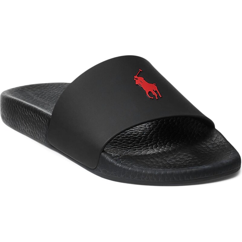 Polo Ralph Lauren Šľapky červená / čierna 28696833