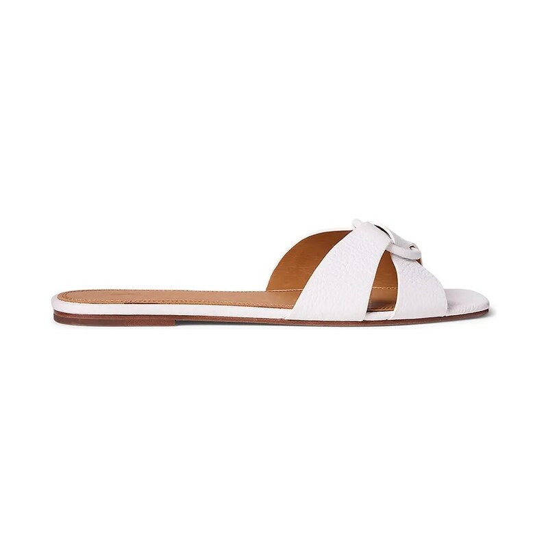 Kožené šľapky Polo Ralph Lauren Plo Rng Br Sandal 66561866