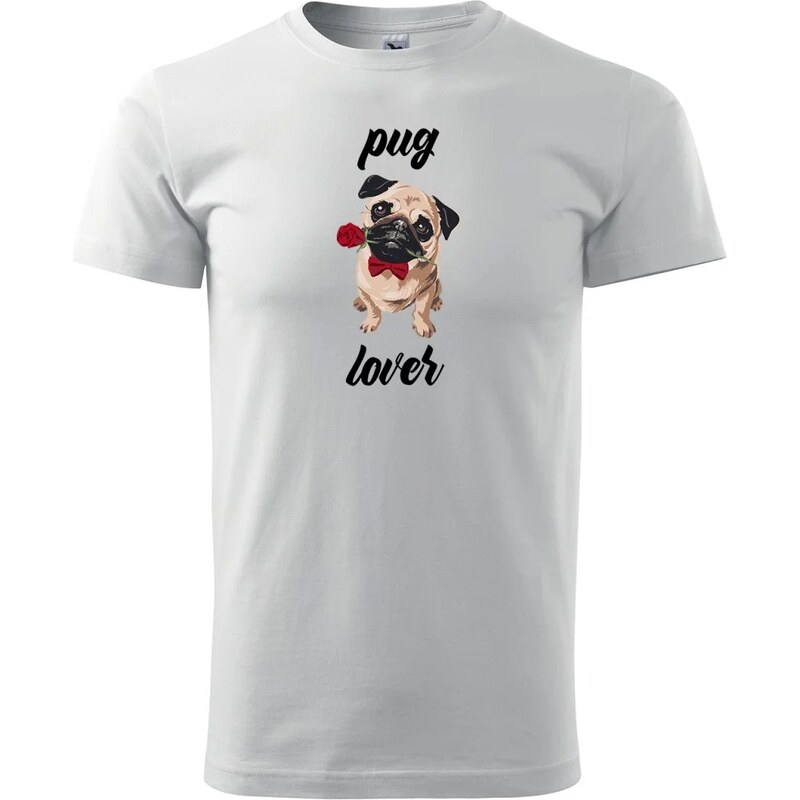 Sablio Tričko s potlačou Pug lover 65109399